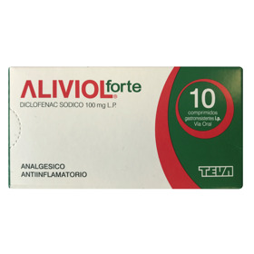Imagen de ALIVIOL FORTE 100 mg [10 comp.]