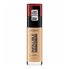 Imagen de LOREAL BASE INFALLIBLE FRESH WEAR 24 HRS FPS 25 455 NATURAL BUFF [30 ml]