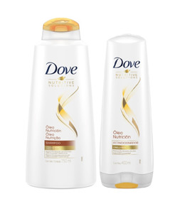Imagen de DOVE SHAMPOO NUTRICION+ACO PACK 2 uni. [750+400ml]