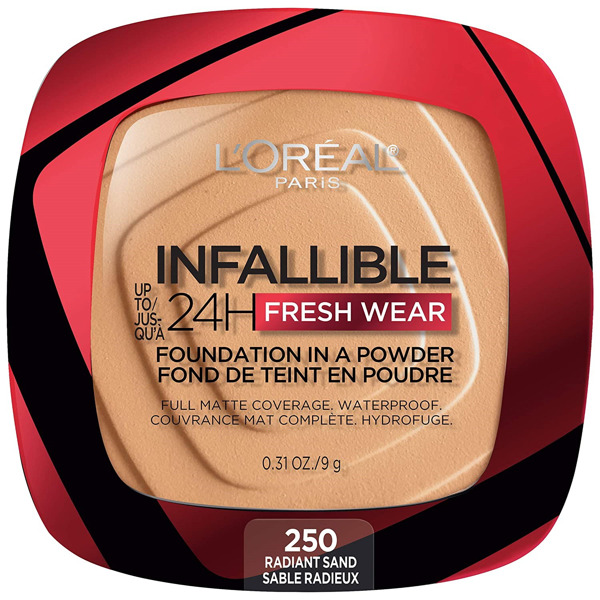 Imagen de LOREAL POLVO COMPACTO INFALLIBLE FRESH WEAR 24 HRS RADIANT SAND [9 gr]