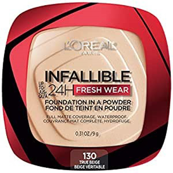 Imagen de LOREAL POLVO COMPACTO INFALLIBLE FRESH WEAR 24 HRS 130 TRUE BEIGE [9 gr]