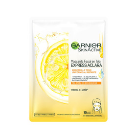 Imagen de GARNIER SKIN ACTIVE MASCARILLA ROSTRO EXPRESS ACLARA VIT. C [20 gr]