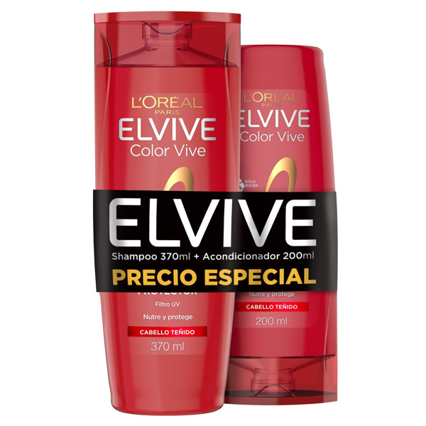 Imagen de ELVIVE SHAMPOO COLORVIVE + ACONDICIONADOR PACK 370+200 ml