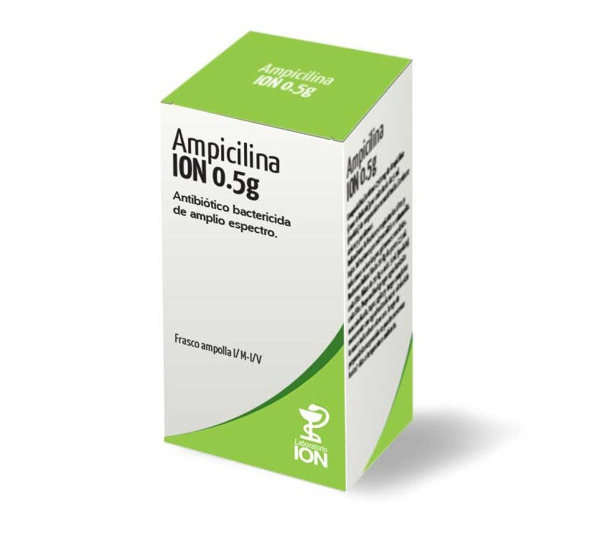 Imagen de AMPICILINA ION INY. 1 gr [1 amp.]
