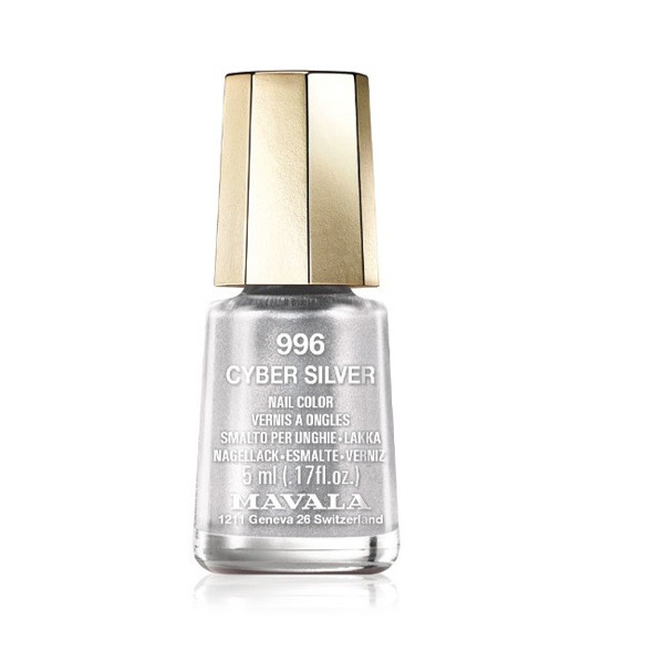 Imagen de MAVALA ESMALTE MINI COLOR CYBER SILVER 996 [5 ml]