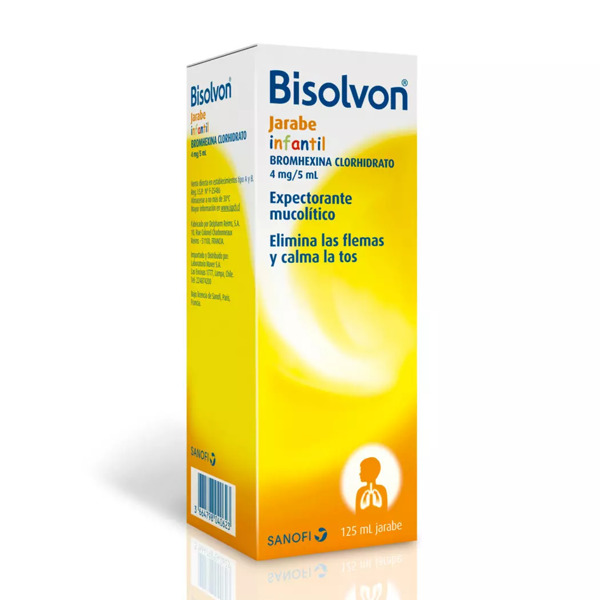 Imagen de BISOLVON PEDIATRICO JARABE 4mg/5ml [125 ml]