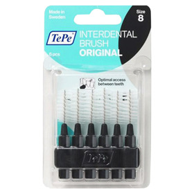 Imagen de TEPE INTERDENTAL BLISTER NEGRO 3,4 mm [6 uni.]