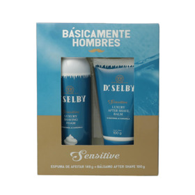 Imagen de DR. SELBY ESPUMA SENSITIVE+AFTER SHAVE PACK [149+100grs]