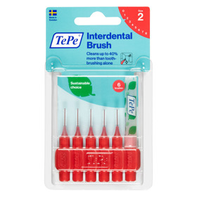 Imagen de TEPE INTERDENTAL BLISTER ROJO 0,9 mm [6 uni.]