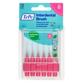 Imagen de TEPE INTERDENTAL BLISTER ROSADO 0,6 mm [6 uni.]