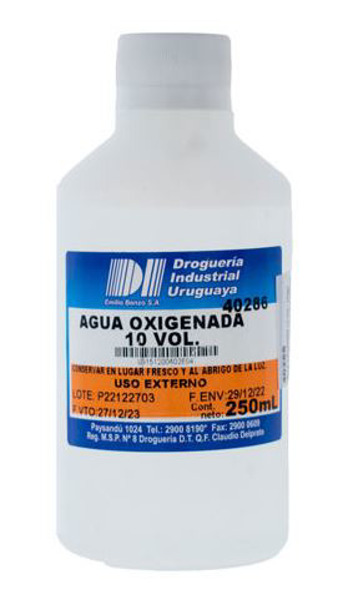 Imagen de AGUA OXIGENADA  10 10 vol. [250 cc]