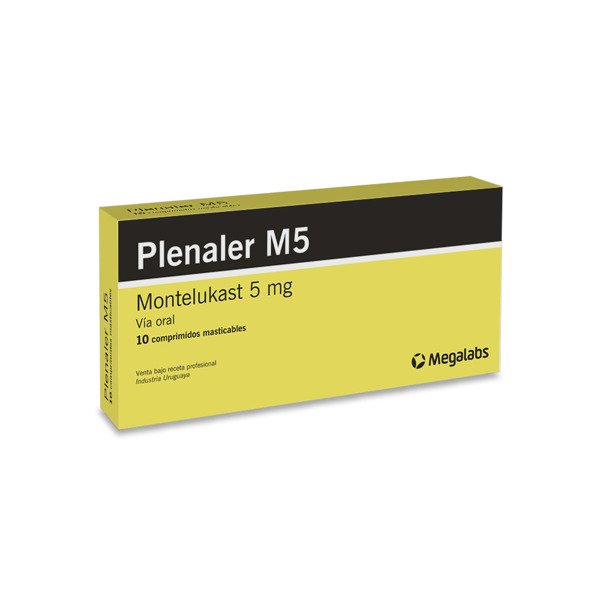 Imagen de PLENALER  M5 5 mg [10 comp.]