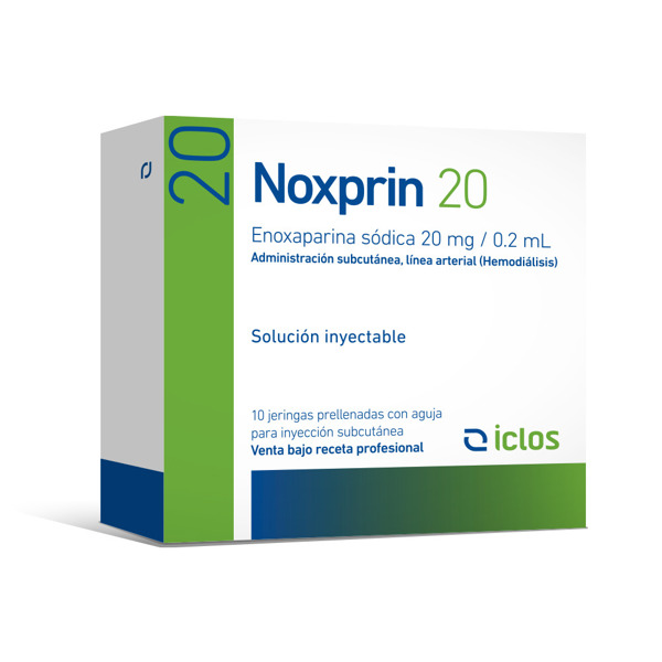 Imagen de NOXPRIN 20 20 mg [10 jer.prell.]