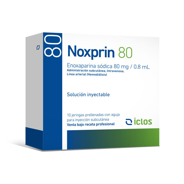 Imagen de NOXPRIN 80 80 mg [10 jer.prell.]