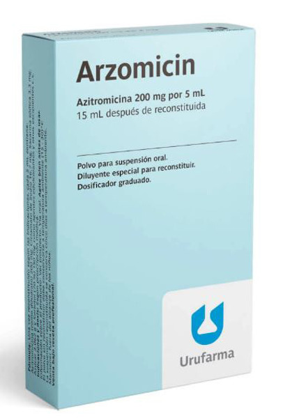 Imagen de ARZOMICIN SUSPENSION 200mg/5ml. [15 ml]