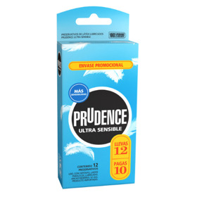 Imagen de PRUDENCE ULTRA SENSIBLE PACK [12 uni.]