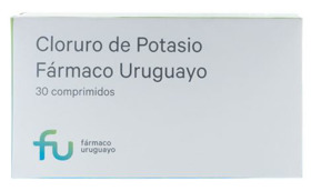 Imagen de CLORURO DE POTASIO FU 500 mg [30 comp.]