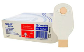 Imagen de SUR-FIT PLUS BOLSAS DRENABLES 57 mm [10 uni.]