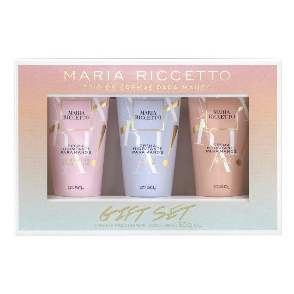Imagen de MARIA RICCETTO CR. MANOS BLOOMING+SILKY+LOVELY PACK [50+50+50gr]