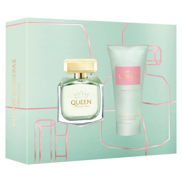 Imagen de BANDERAS QUEEN OF SEDUCTION EDT+BODY LOTION COFRE [50+75ml]