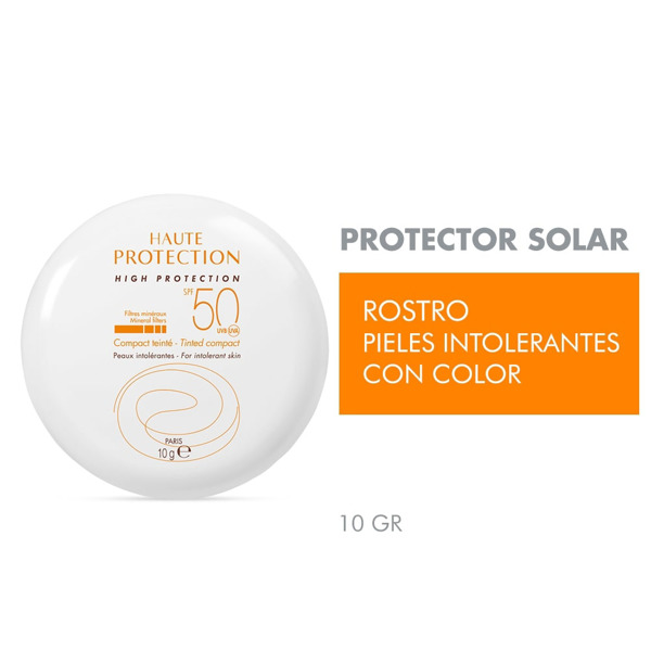 Imagen de AVENE SOLAR LINEA BLANCA COMPACTO COLOR DORADO 50 fps [10 gr]