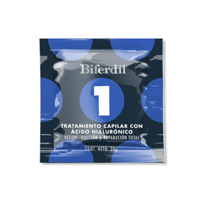 Imagen de BIFERDIL TRATAMIENTO CAPILAR ÁCIDO HIALURÓNICO SACHET (20 ml)