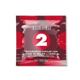 Imagen de BIFERDIL TRATAMIENTO CAPILAR ARGAN Y CAMELIA SACHET (20 ml)
