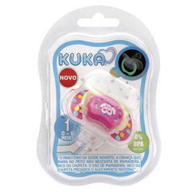 Imagen de KUKA CHUPETE LUMINA ANAT Nº1 ROSA [1 uni.]