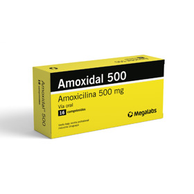 Imagen de AMOXIDAL 500 500 mg [16 comp.]