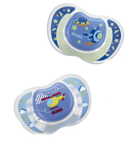Imagen de KUKA CHUPETE LUMINA COMBO DIA Y NOCHE ANAT Nº1 Nº1 AZUL [2 uni.]