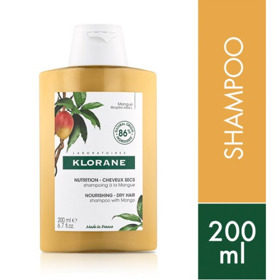 Imagen de KLORANE SHAMPOO MANGO NUTRICIÓN Y FLEXIBILIDAD 200 ml