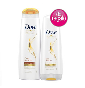 Imagen de DOVE SHAMPOO NUTRICION+ACO PACK 2 uni. [400+200ml]