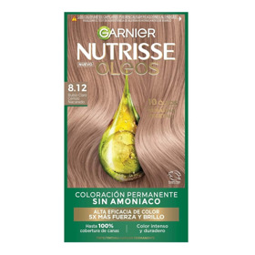 Imagen de NUTRISSE OLEOS RUBIO CLARO PLATINADO SIN AMONIACO KIT 8.12 [1 uni.]