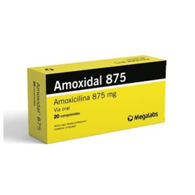 Imagen de AMOXIDAL 875 875 mg [20 comp.]
