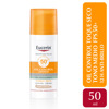 Imagen de EUCERIN SOLAR FACIAL CREMA TOQUE SECO TONO MEDIO 50 fps [50 ml]