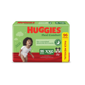 Imagen de HUGGIES FLEXI COMFORT PACK AHORRO XXG XXG [96 uni.]