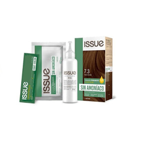 Imagen de ISSUE COLORACION KIT SIN AMONIACO RUBIO MUY CLARO CENIZA 9.1 [47gr+47+15+1uni]