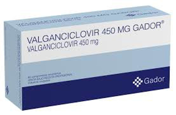 Imagen de VALGANCICLOVIR GADOR 450 mg [60 comp.]