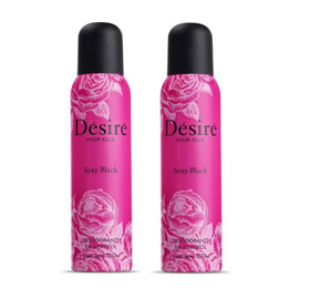 Imagen de DESIRE SEXY BLACK DEO AERO+DEO AERO PACK 2 ui [150+150ml]