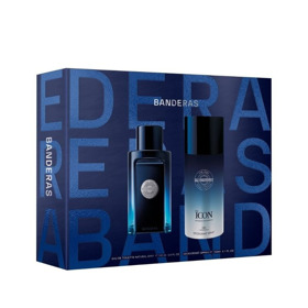 Imagen de BANDERAS THE ICON EDT+DEO COFRE [100+150ml]