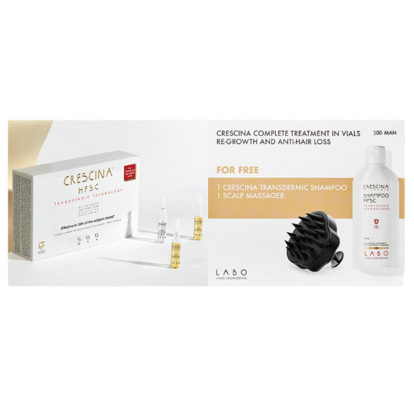 Imagen de CRESCINA COMPLETE MAN 500+SH+MASAJEADOR PACK