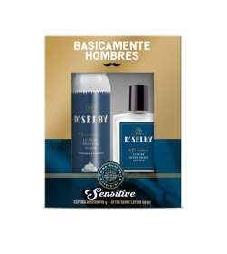 Imagen de DR. SELBY ESPUMA AFEITAR SENSITIVE+AFTER SHAVE LOCION PACK [149gr+60ml]