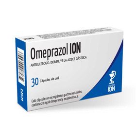 Imagen de OMEPRAZOL ION 20 20 mg [30 comp.]