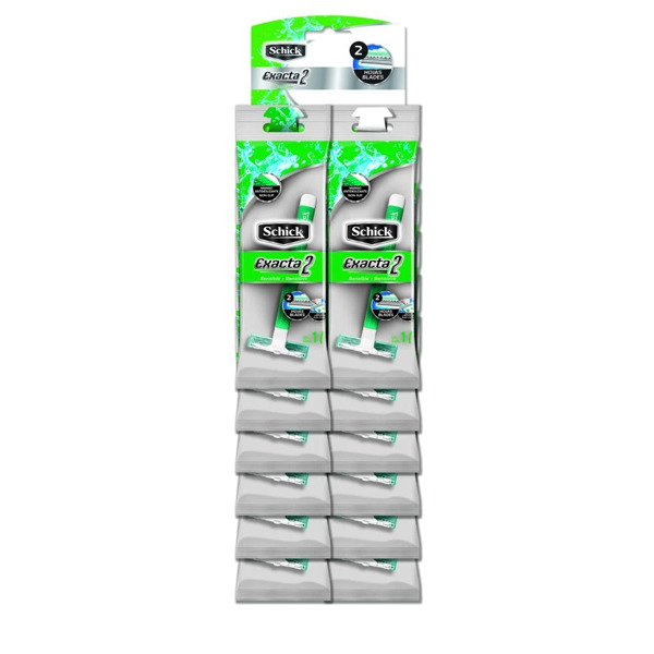 Imagen de SCHICK EXACTA II PIEL SENSIBLE TIRA [12 uni.]