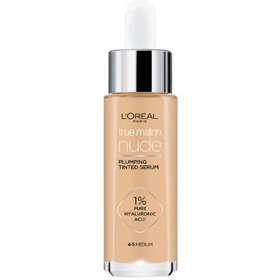 Imagen de LOREAL BASE LIQUIDA TRUE MATCH NUDE TINTED SERUM MEDIUM 4-5 [30 ml]