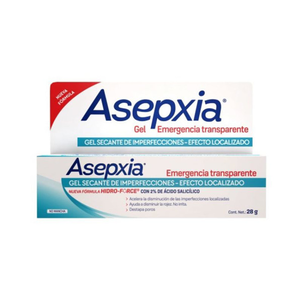 Imagen de ASEPXIA EMERGENCIA TRANSPARENTE SPOT TUBO [28 gr]