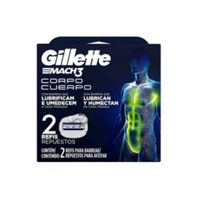 Imagen de GILLETTE MACH 3 CUERPO RAZOR REPUESTO [2 uni.]