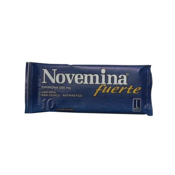 Imagen de NOVEMINA FUERTE BLISTER 500 mg [10 comp.]