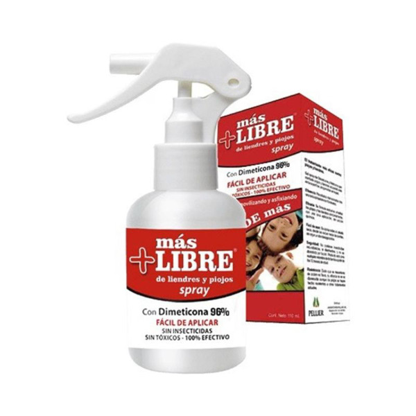 Imagen de MAS LIBRE PIOJICIDA SPRAY 4 % [110 ml]