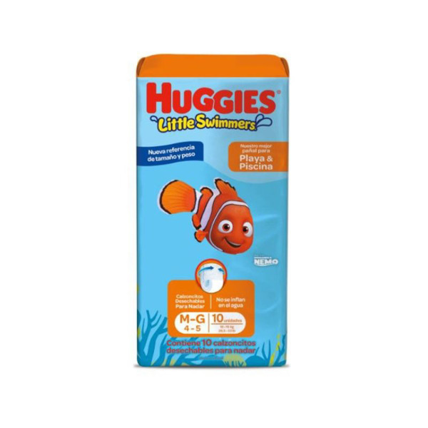 Imagen de HUGGIES LITTLE SWIMMERS MEDIANO GRANDE M/G 12-15kg. [10 uni.]